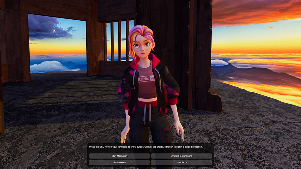 CalmSpace Experience Walkthrough